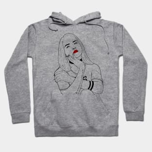 Frau mit Tattoo - Tattoo - Frau - Nasenring Hoodie